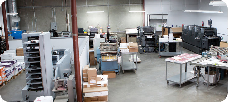 Printing Presses and Printing Facility